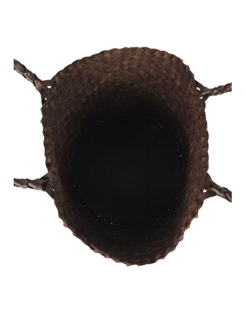 secchiello donna in pelle intrecciata marrone Vetra Studio | ROSIE-WOVENV01